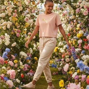 Puma Women's Beige Jogger Pants